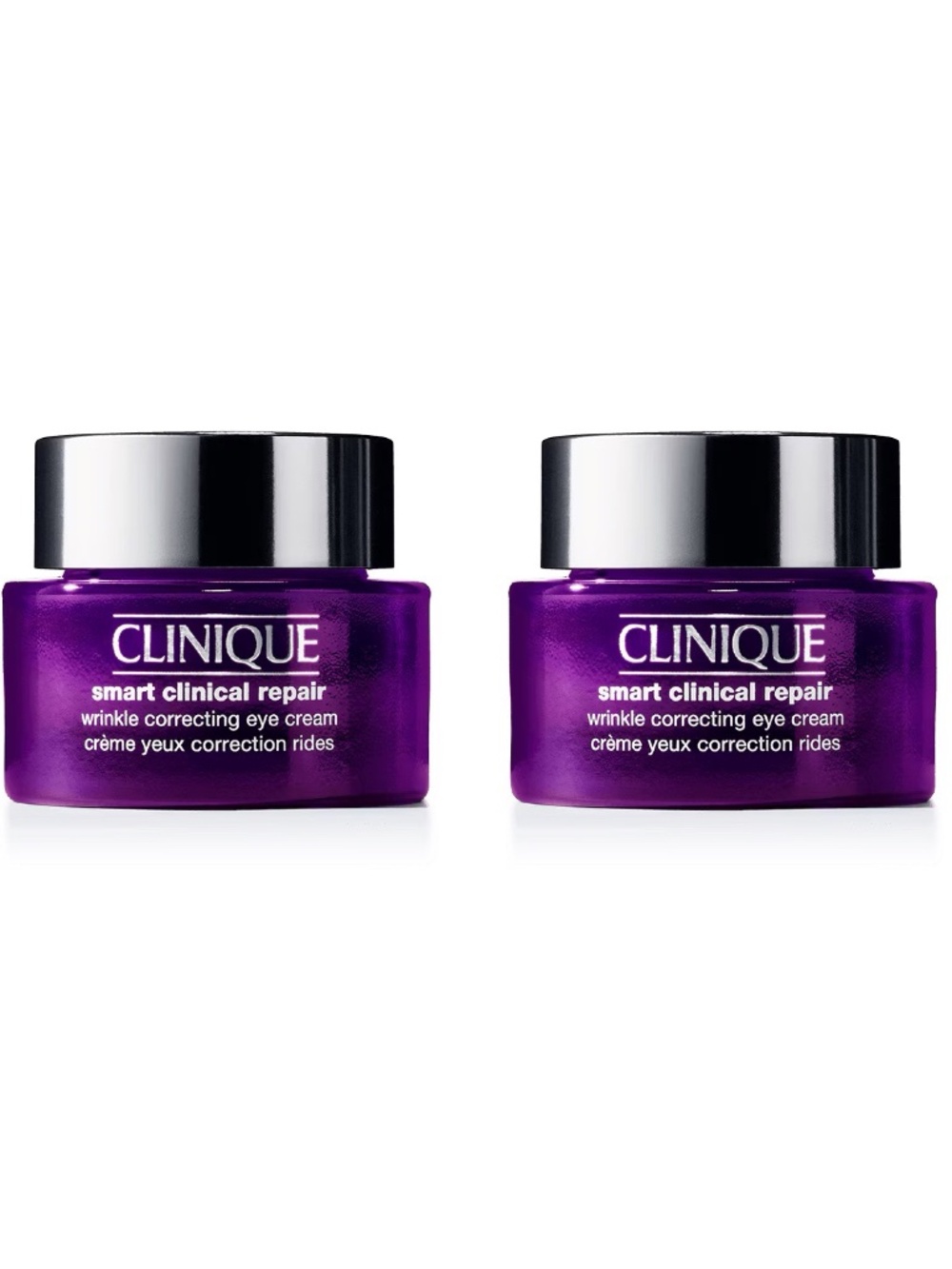 Clinique Smart Clinical Repair Wrinkle Correcting Eye Cream - Set of 2 x 15 ml